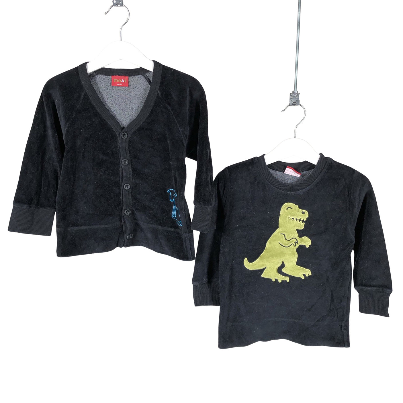 Unisex me&i - Dressikangast pluus, suurus 86 - 92 - Must (1)