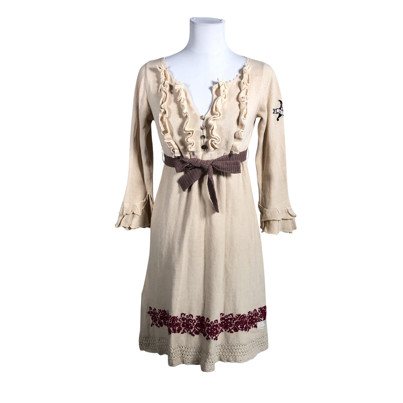 Unisex Odd Molly - Kootud kleit, suurus 38 - Heleroosa (1)