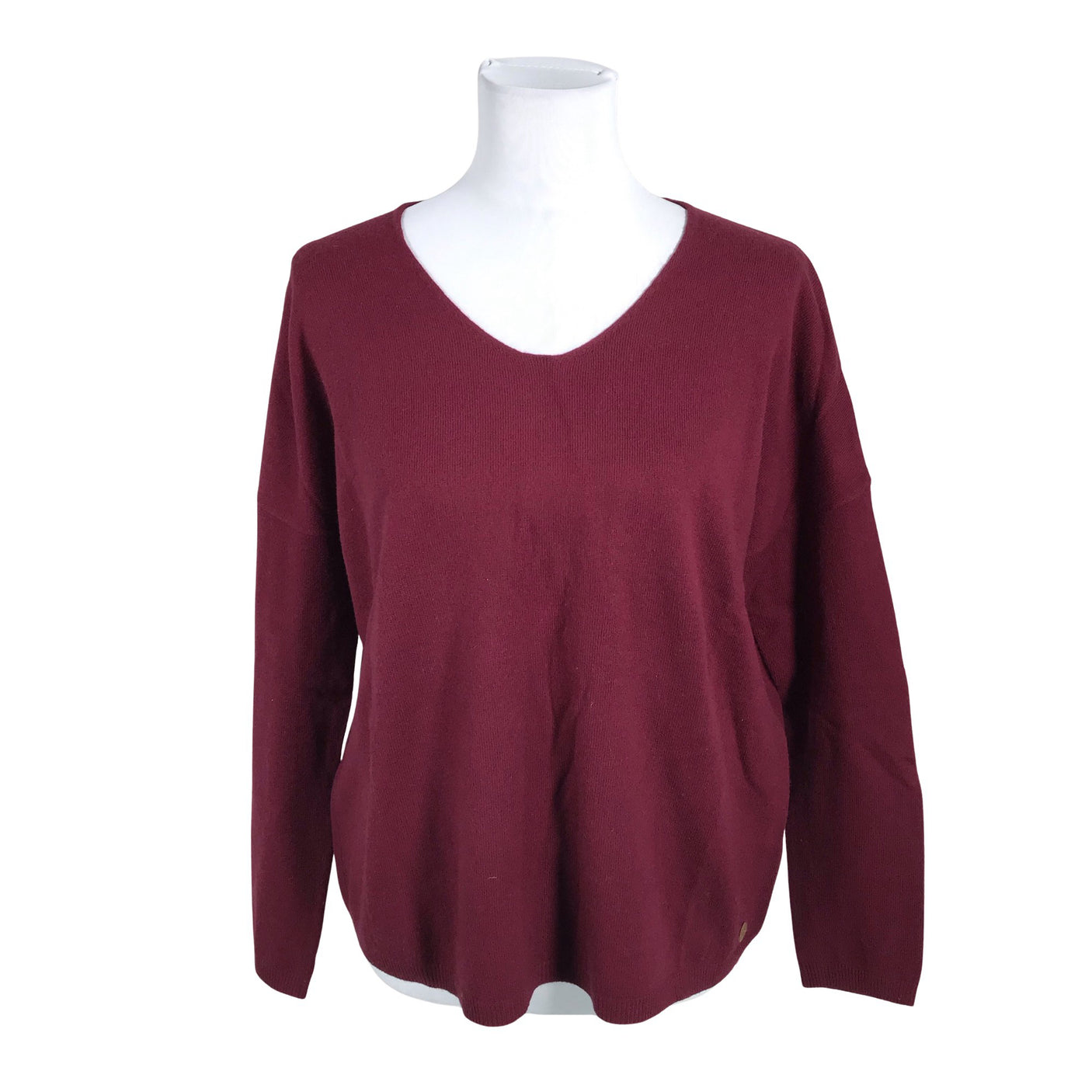 Unisex s.Oliver - Kampsun, suurus 40 - Veinipunane (1)