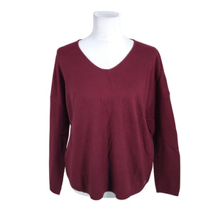 Unisex s.Oliver - Kampsun, suurus 40 - Veinipunane (1)