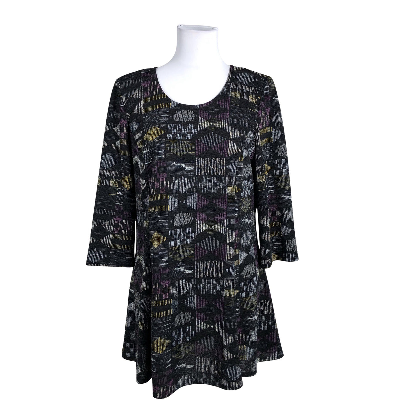 Unisex Modelia - Trikotaažist tuunika, suurus 40 - Must (1)