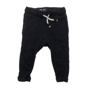 Unisex Next - Trikotaažist püksid, suurus 74 - 80 - Must (1)