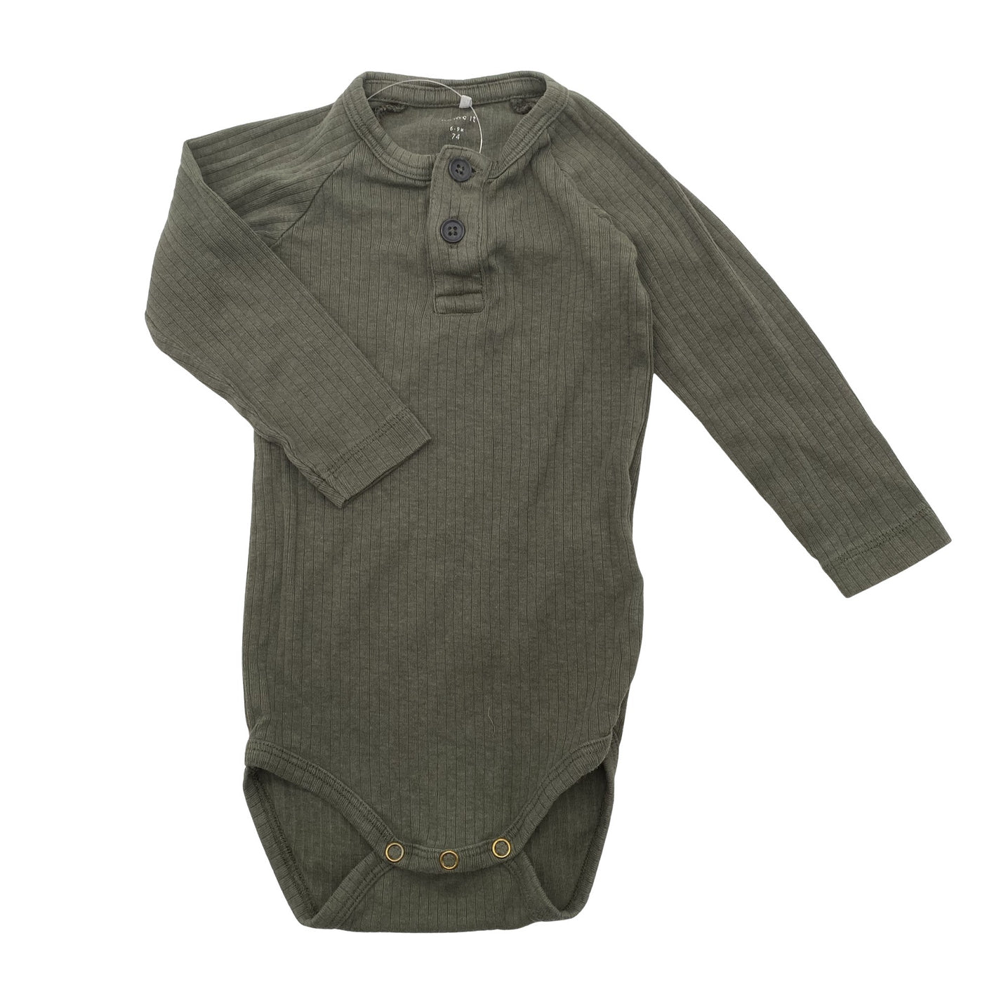Unisex Name It - Bodi, suurus 74 - 80 - Roheline (1)