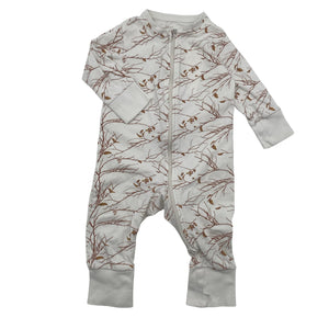 Unisex Kuutti - Pükskostüüm, suurus 62 - 68 - Valge (1)