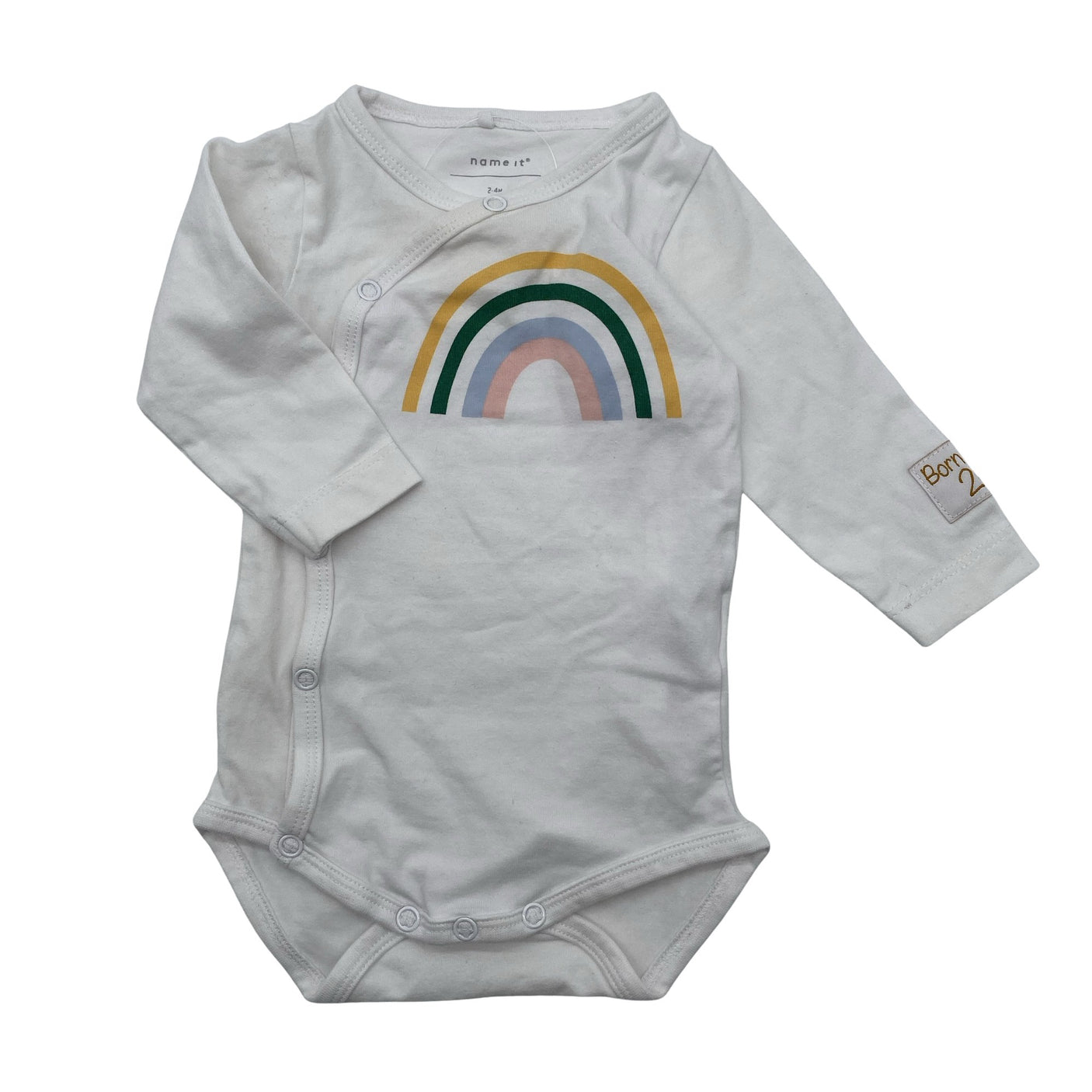 Unisex Name It - Hõlmikbodi, suurus 56 - 62 - Valge (1)