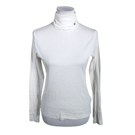 Unisex Calvin Klein Jeans - Trikotaažist pluus, suurus 38 - Valge ()