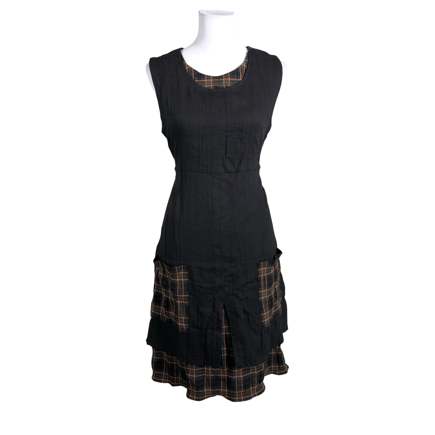 Unisex Handmade - Mitteveniv kleit, suurus 38 - Must (1)