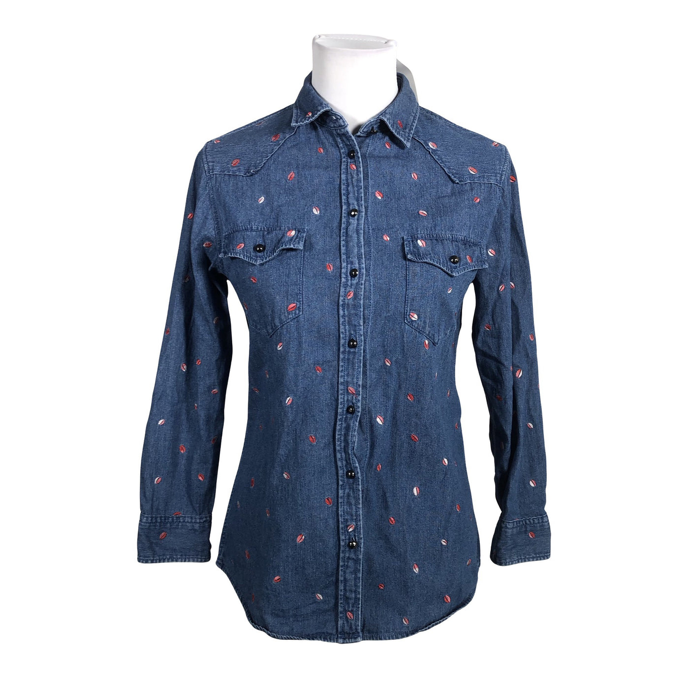 Unisex Hugo Boss - Teksasärk, suurus 34 - Sinine (1)