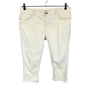 Unisex Esprit - Mittevenivad poolpikad püksid, suurus 42 - Kollane (1)