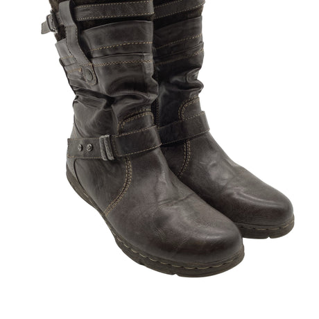 Unisex Tamaris - Saapad, suurus 39 - Pruun (2)