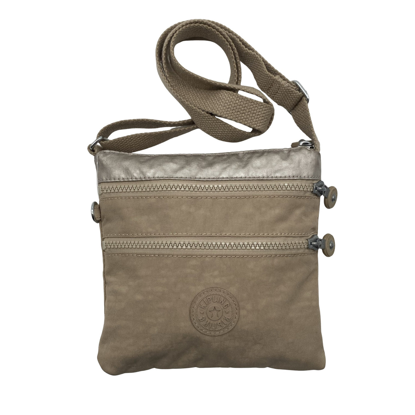 Unisex Kipling - Õlakott, suurus Mini - Beige (1)