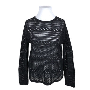 Unisex Fransa - Kampsun, suurus 42 - Must (1)
