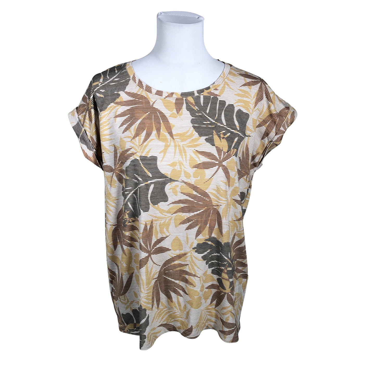 Unisex Soyaconcept - T-särk, suurus 40 - Beige (1)