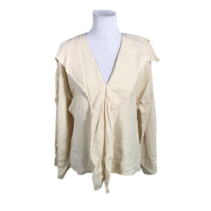 Unisex by Malene Birger - Pluus, suurus 38 - Beige (1)