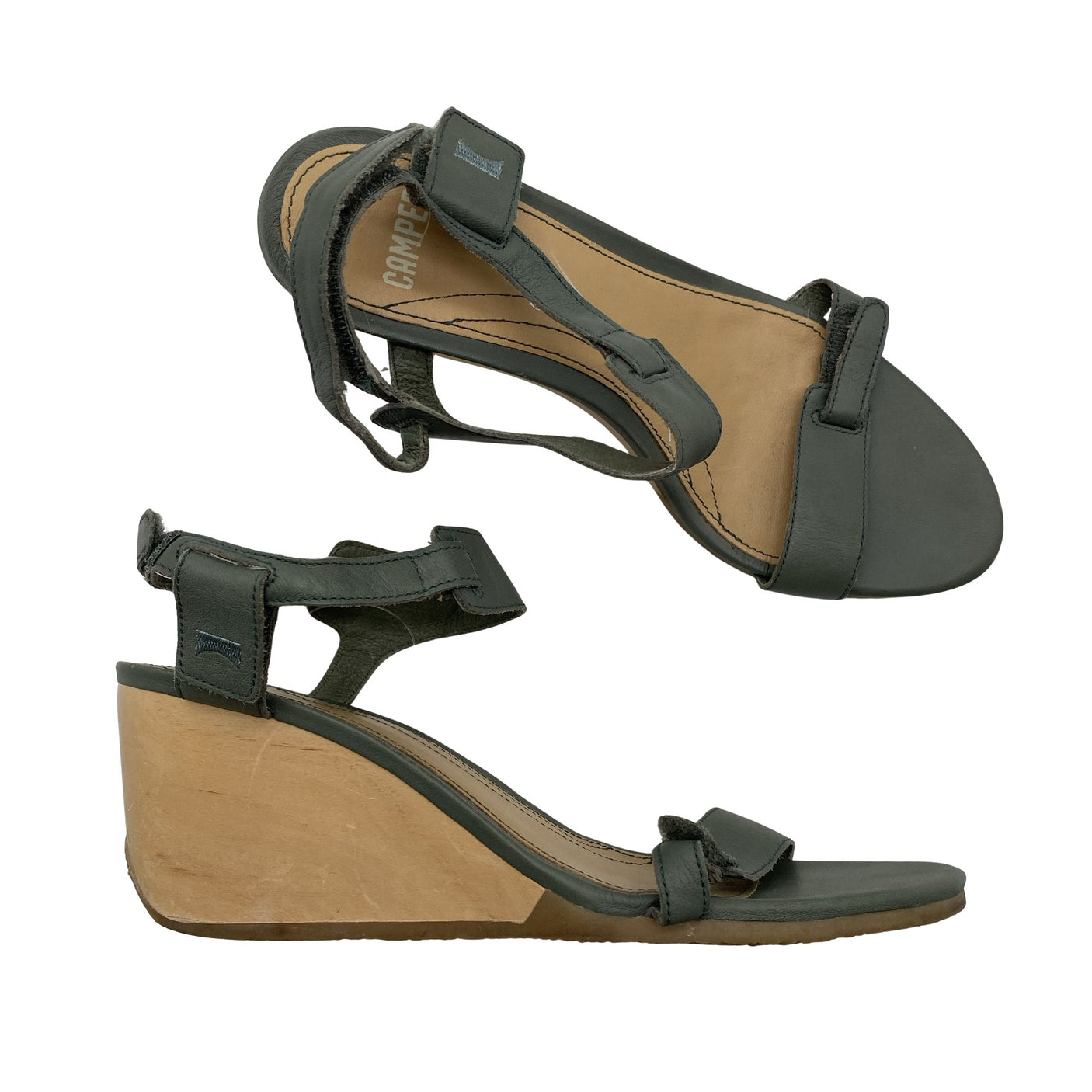 Unisex Camper - Kiilkontsaga rihmikud, suurus 39 - Roheline (1)