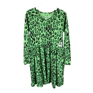 Unisex Mini Rodini - Trikotaažist kleit, suurus 128 - 134 - Roheline (1)