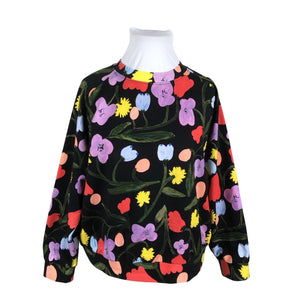 Unisex Papu - Trikotaažist pluus, suurus 42 - Must (1)