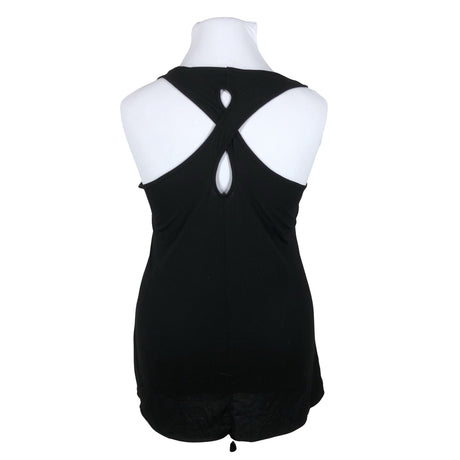 Unisex Soc - Trikotaažist topp, suurus 42 - Must (2)