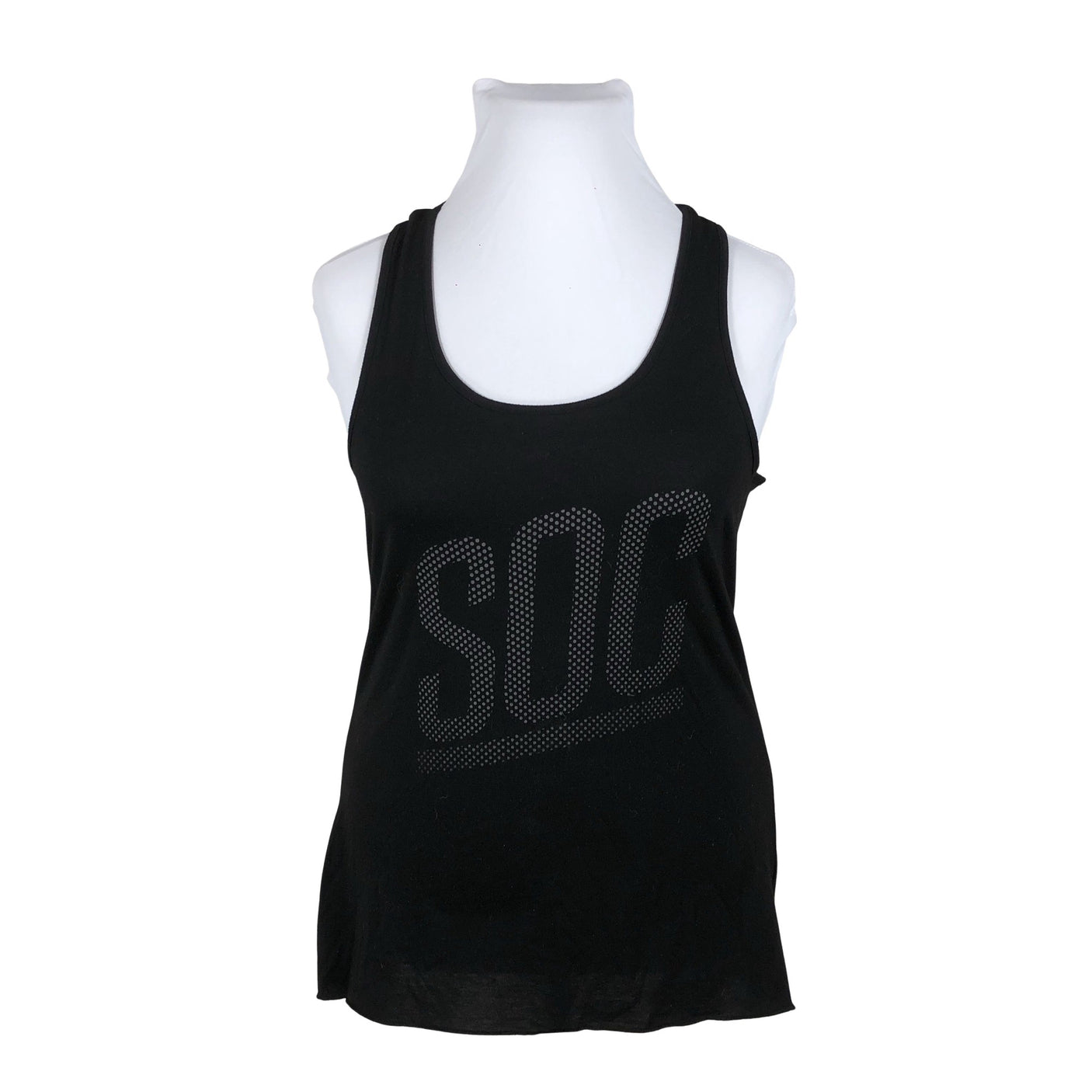 Unisex Soc - Trikotaažist topp, suurus 42 - Must (1)