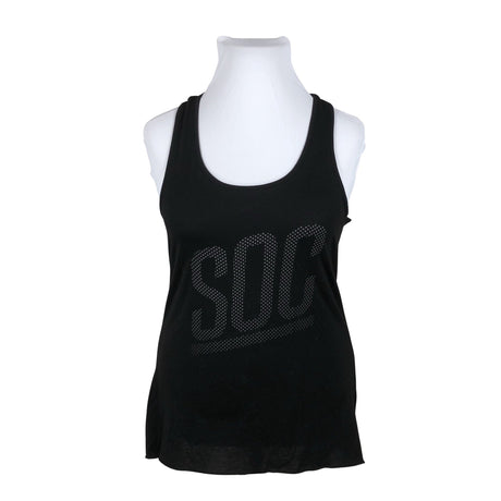 Unisex Soc - Trikotaažist topp, suurus 42 - Must ()