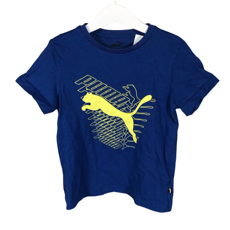 Unisex Puma - T-särk, suurus 122 - 128 - Sinine ()