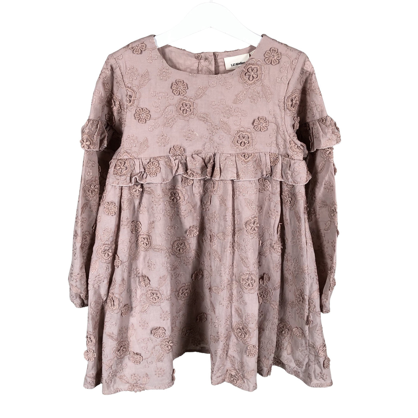 Unisex Lil ´Atelier - Mitteveniv kleit, suurus 116 - 122 - Heleroosa (1)