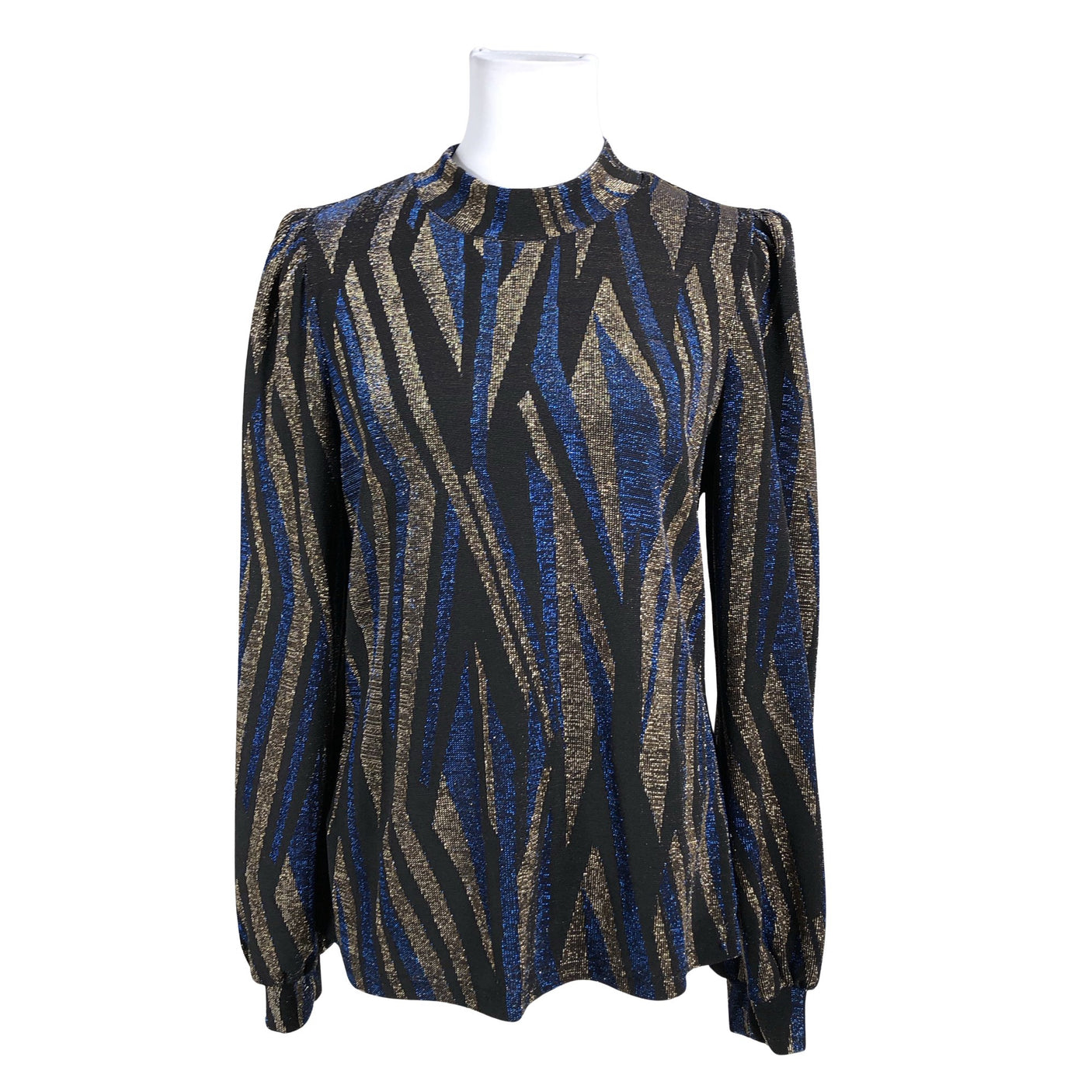 Unisex Fransa - Pidulik pluus, suurus 38 - Must (1)