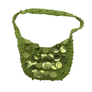 Unisex Handmade - Käekott, suurus Mini - Roheline (1)