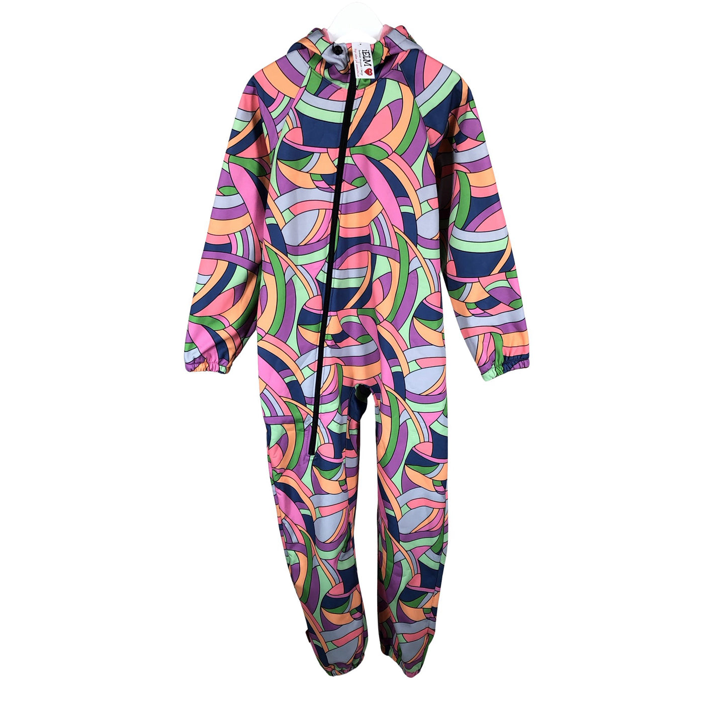 Unisex iELM - Softshell kombinesoon, suurus 158 - 164 - Heleroosa (1)