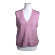Unisex ME+EM - Kootud vest, suurus 38 - Heleroosa ()