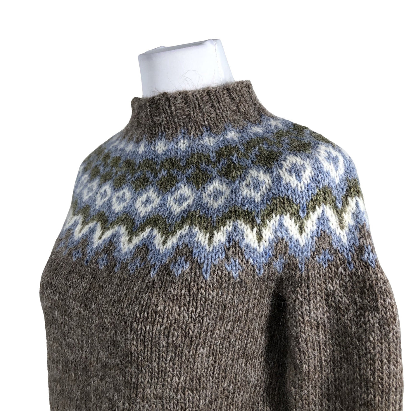 Unisex Handmade - Kampsun, suurus 34 - Pruun (2)