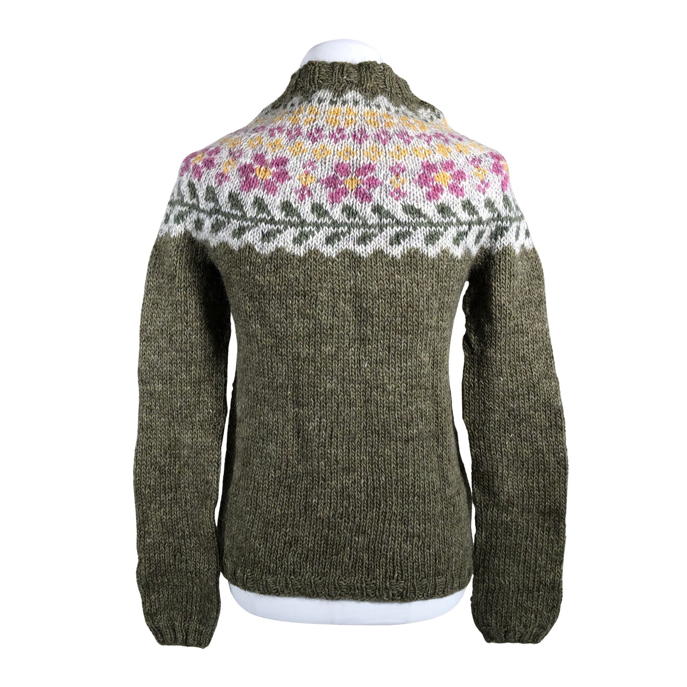 Unisex Handmade - Kampsun, suurus 34 - Roheline (3)