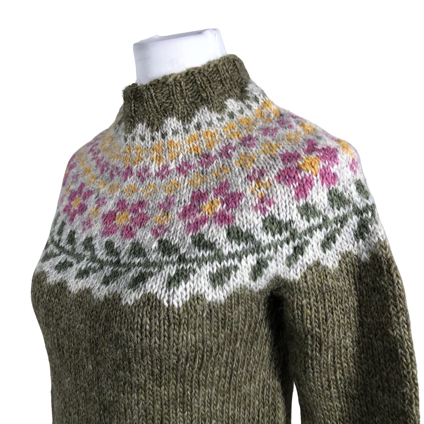 Unisex Handmade - Kampsun, suurus 34 - Roheline (2)