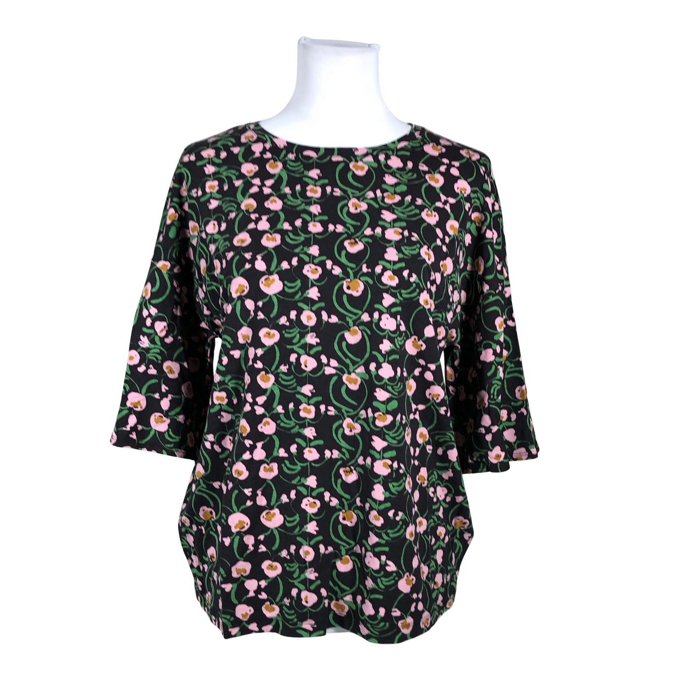 Unisex Marimekko - Trikotaažist pluus, suurus 38 - Must (1)