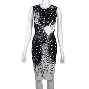 Unisex Karen Millen - Kootud kleit, suurus 34 - Must (1)
