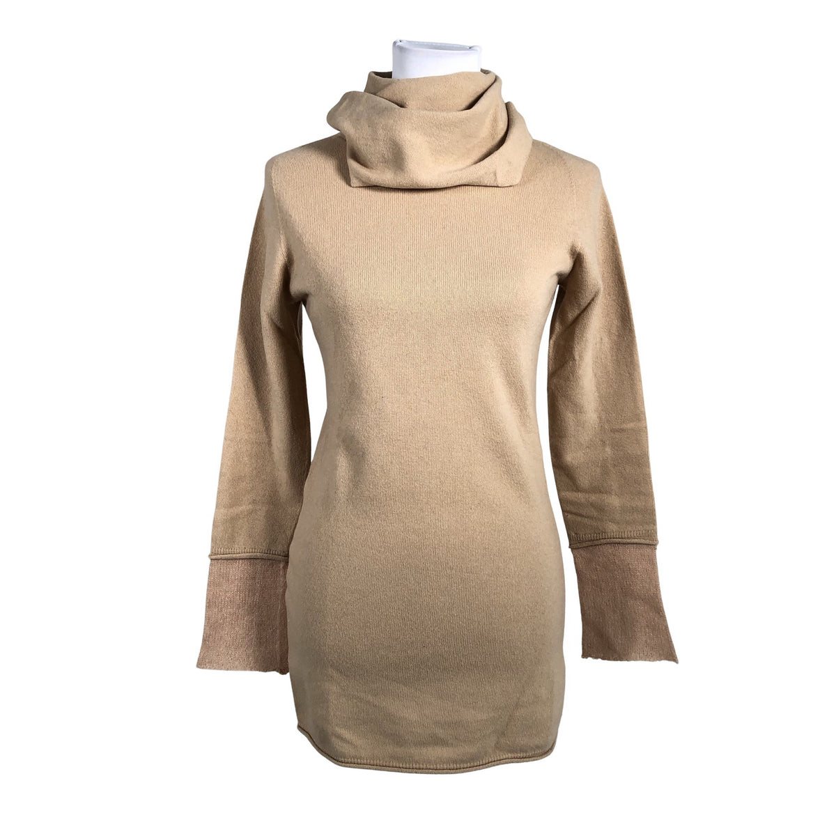 Unisex Stefanel - Kootud tuunika, suurus 38 - Beige (1)