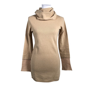 Unisex Stefanel - Kootud tuunika, suurus 38 - Beige (1)