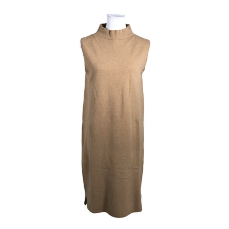 Unisex Massimo Dutti - Kootud kleit, suurus 38 - Beige ()