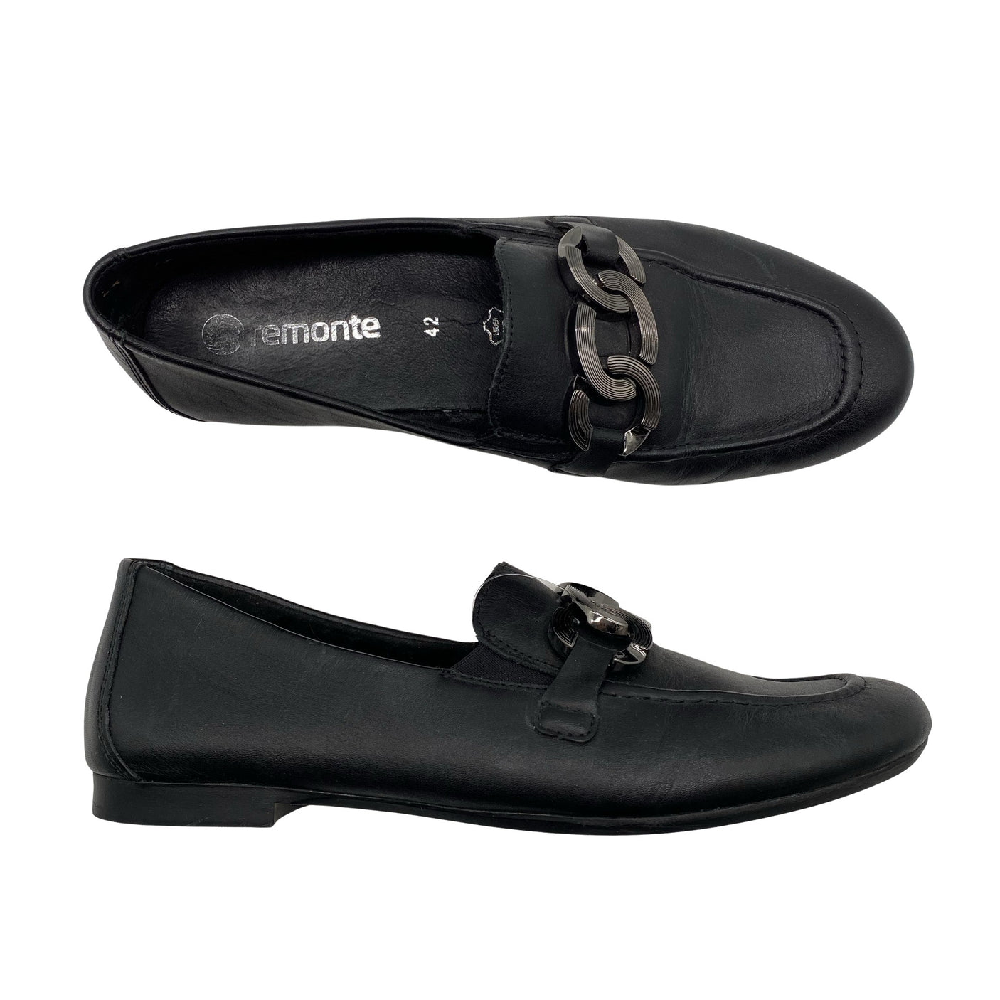 Unisex Remonte - Mokassiinid, suurus 42 - Must (1)