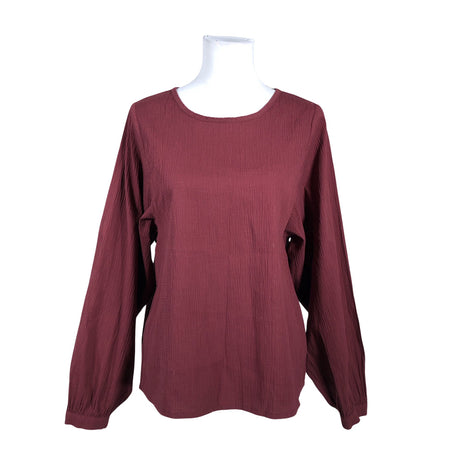 Unisex Nanso - Pluus, suurus 38 - Veinipunane ()