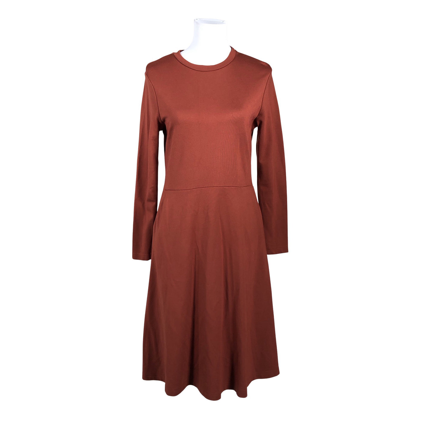 Unisex Nanso - Trikotaažist kleit, suurus 38 - Pruun (1)