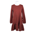 Unisex Nanso - Trikotaažist kleit, suurus 36 - Pruun ()