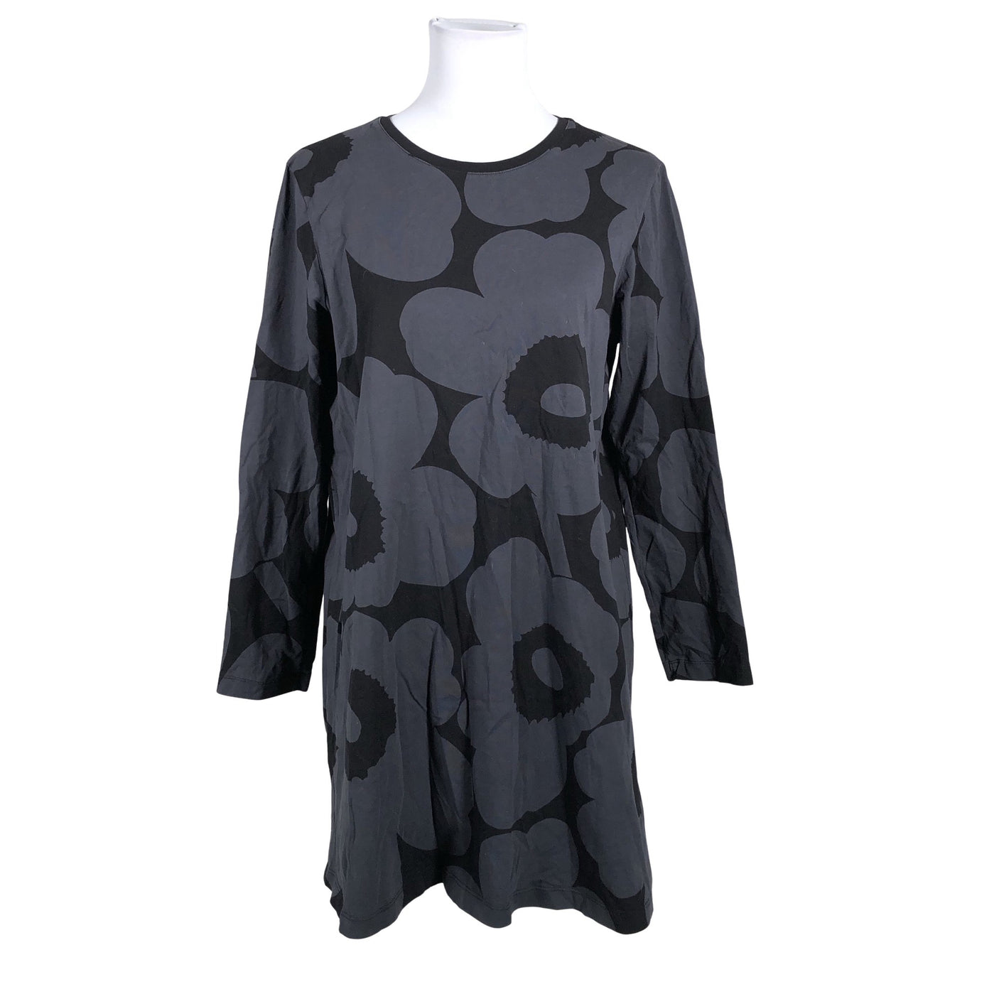Unisex Marimekko - Trikotaažist tuunika, suurus 40 - Must (1)