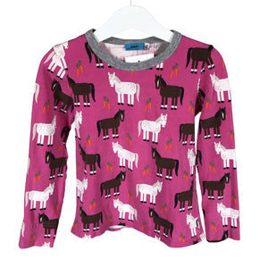 Unisex me&i - Trikotaažist pluus, suurus 110 - 116 - Roosa (1)
