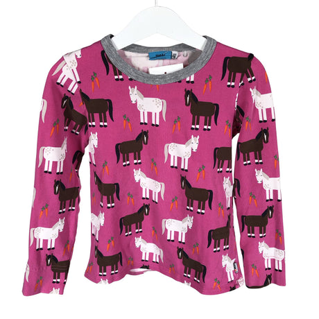 Unisex me&i - Trikotaažist pluus, suurus 110 - 116 - Roosa ()