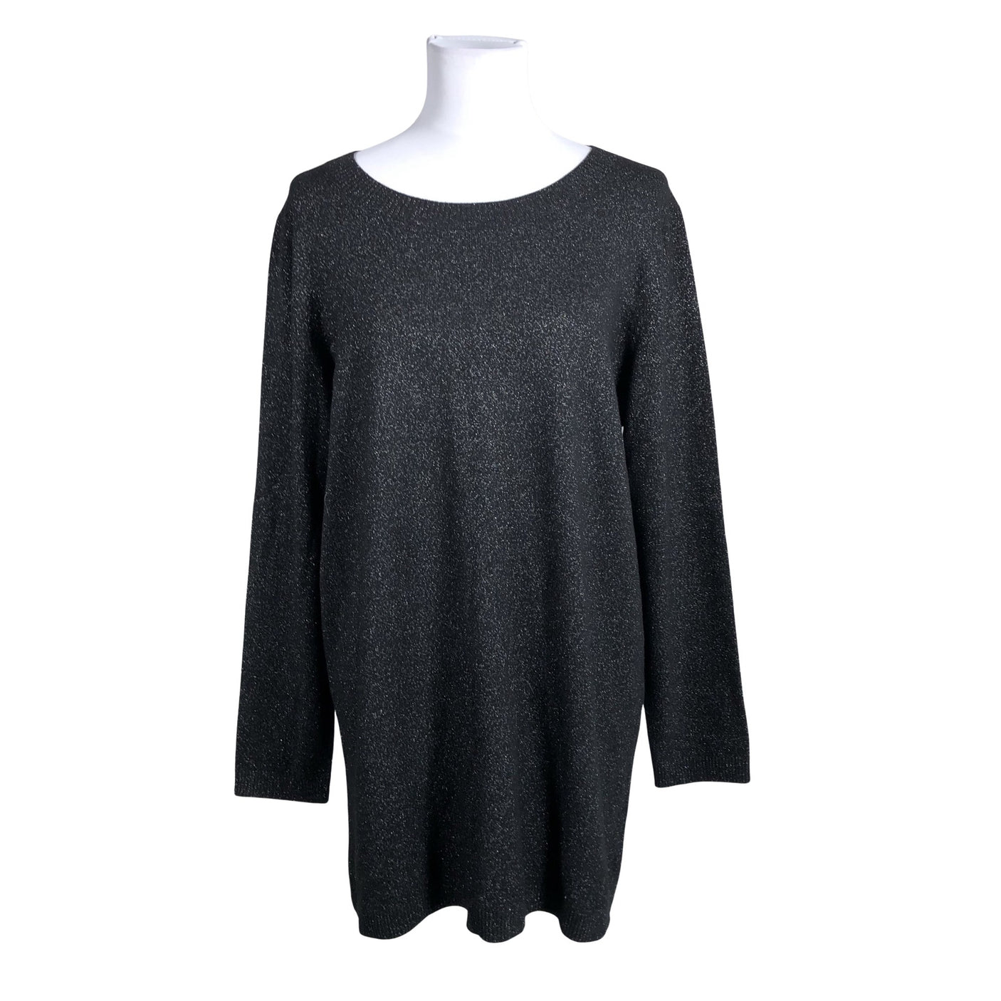 Unisex Nanso - Kootud tuunika, suurus 40 - Must (1)