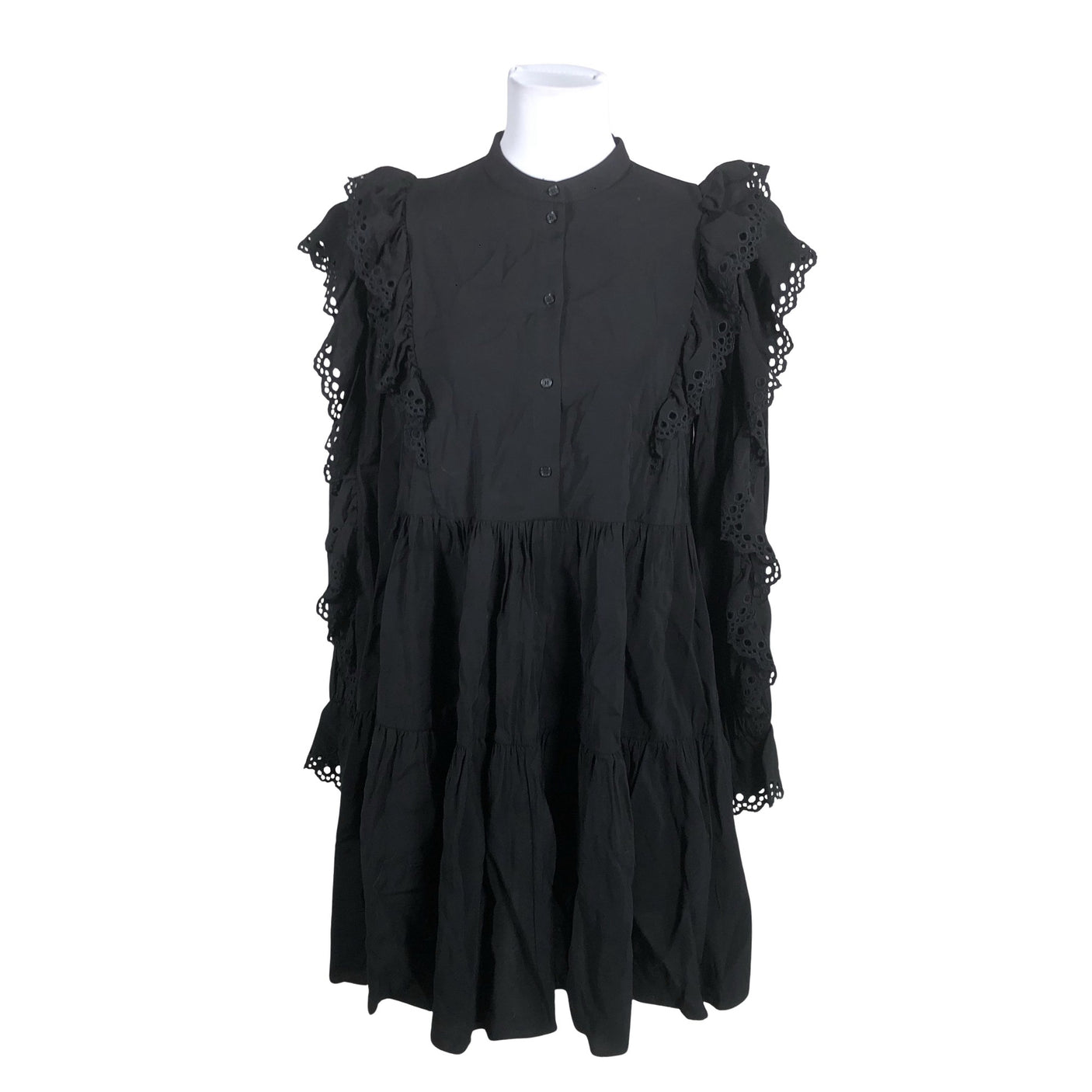 Unisex &Other Stories - Mitteveniv kleit, suurus 36 - Must (1)