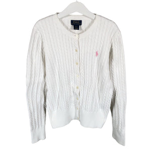 Unisex Polo Ralph Lauren - Kardigan, suurus 152 - 158 - Valge (1)