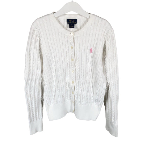 Unisex Polo Ralph Lauren - Kardigan, suurus 152 - 158 - Valge ()