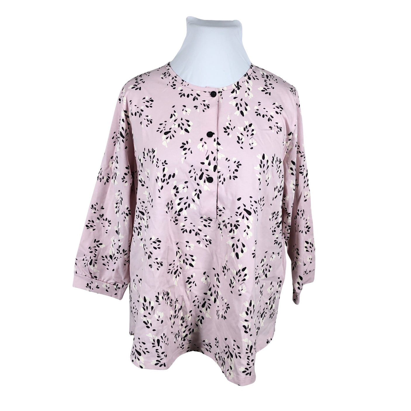 Unisex NOSH - Trikotaažist pluus, suurus 44 - Heleroosa (1)